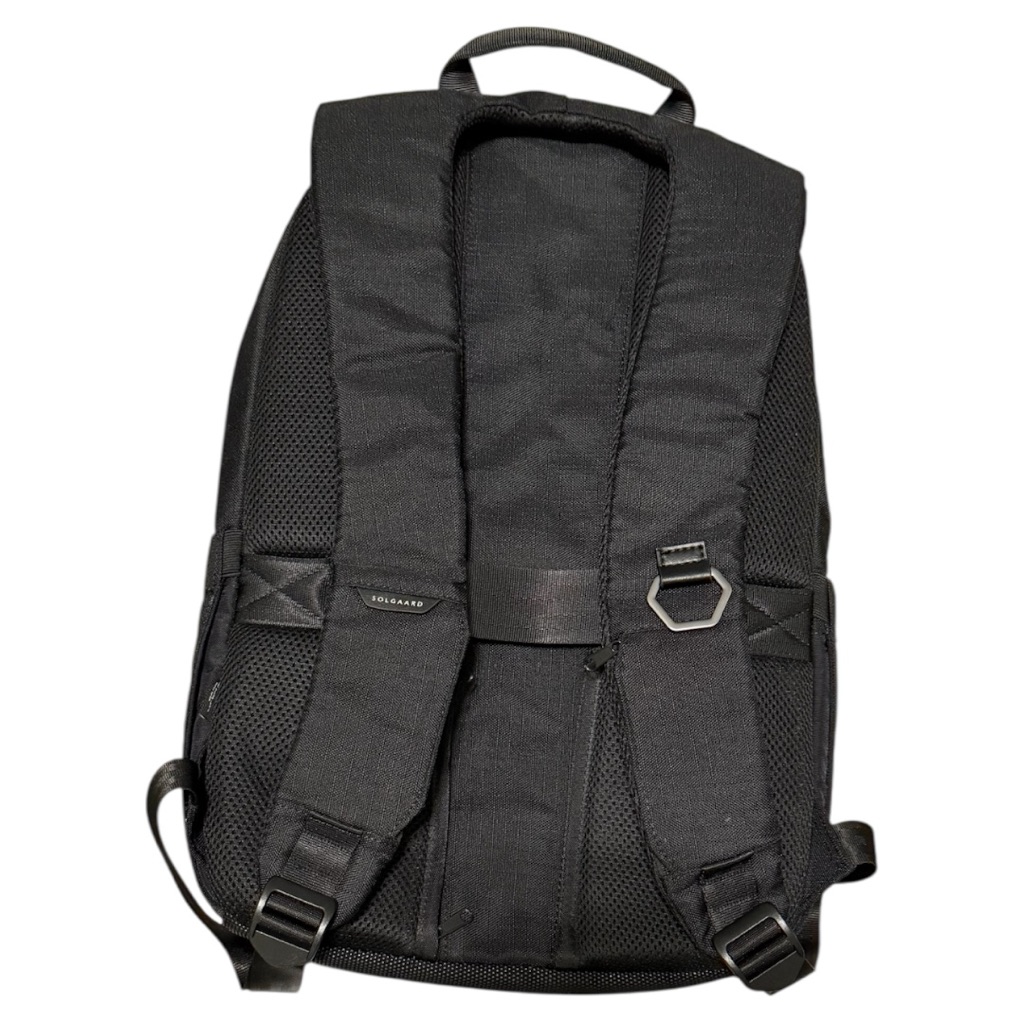 Solgaard Black Shore-Tex Recycled Ocean Plastic Backpack Excellent - Like New — image 4 of 8